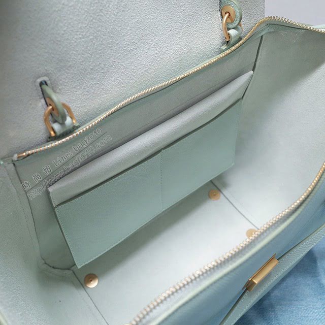 Celine女包 賽琳掌紋牛皮大號手提包 Celine belt bag鯰魚包 189103  slyd2051